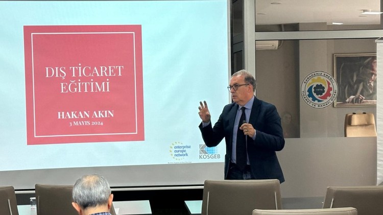 ETSO’da Dış Ticaret eğitimi gerçekleştirdi