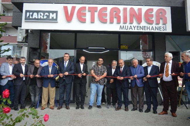 Bursa'da Karam Veteriner Muayenehanesi hizmete açıldı