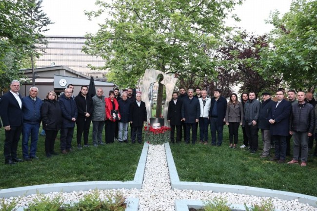 Nilüfer'de "Üç Fidan"a duygu dolu anma