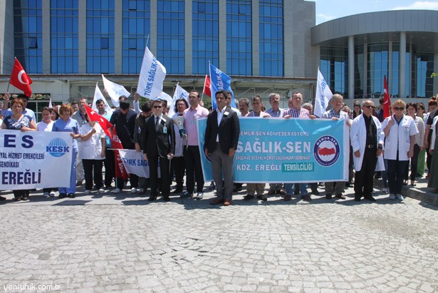 VAHŞİCE ÖLDÜRÜLEN DOKTOR İÇİN EYLEM YAPILDI!..