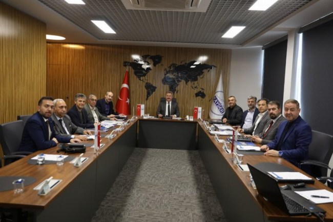 Serbest Bölge'de yeni yönetimin ilk toplantısını gerçekleştirildi