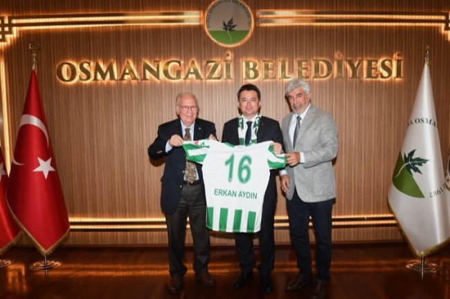 Başkan Aydın: "Bursaspor eski günlerine kavuşacak"