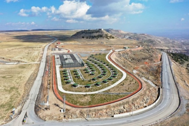 Kocasinan Millet Bahçesi'nde, Erciyes gündoğumu büyülüyor