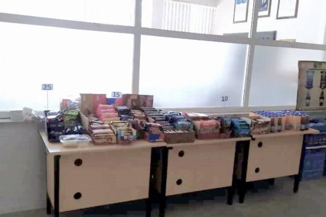 Yenişehir'deki köy okulunun kantininde örnek uygulama