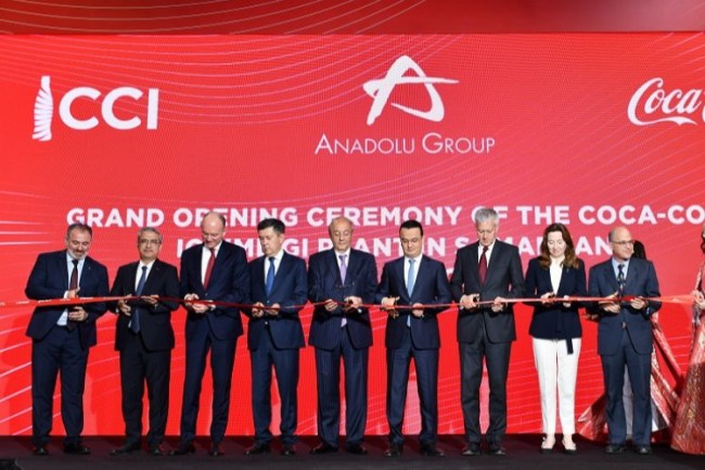 Coca-Cola İçecek, Özbekistan'daki 4'ncü fabrikasını açtı