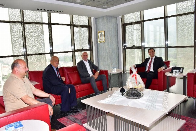 Mesir Derneği yönetiminden Başkan Zeyrek'e ziyaret