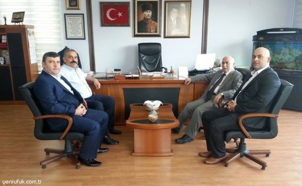 İLK ZİYARET TÜRK METAL'E...