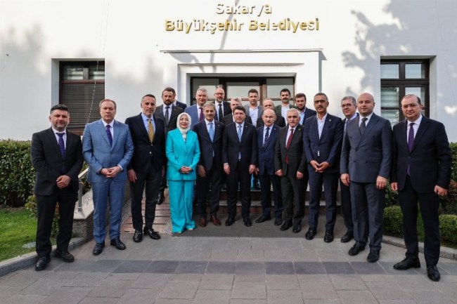 Başkan Alemdar Adalet Bakanı Tunç'u ağırladı