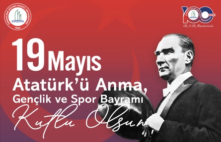 Rektör Özölçer’den 19 Mayıs kutlaması