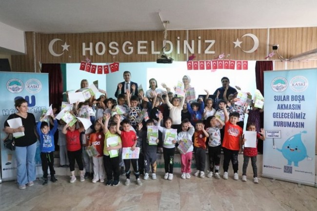 KASKİ ‘Su Tasarrufu Farkındalığı' için eğitimlerini sürdürüyor