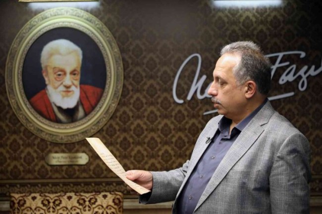 Talas'ta Necip Fazıl Sergisi