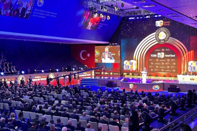 Keşan TSO TOBB 80. Genel Kurulu'na katıldı