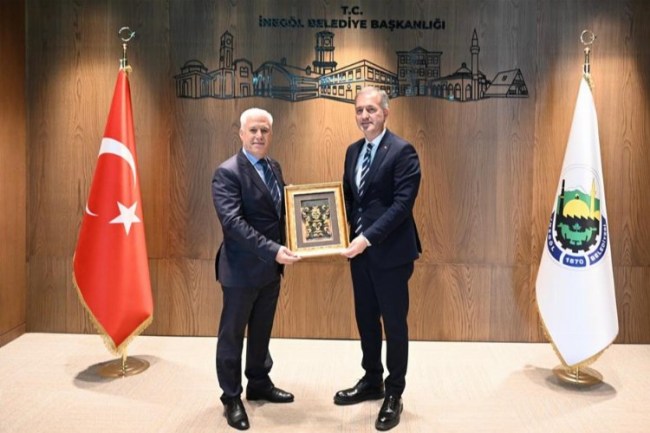 Bozbey'den Başkan Taban'a ziyaret