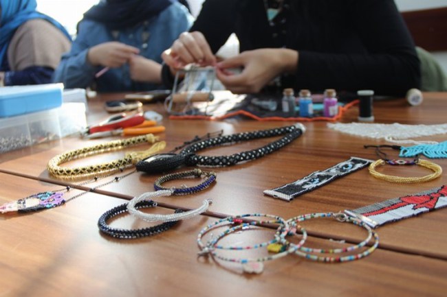 SAMEK'in el emeği göz nuru eserleri görücüye çıkıyor