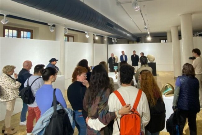 Ercan Yılmaz'ın İspanya'da kişisel heykel sergisi açıldı
