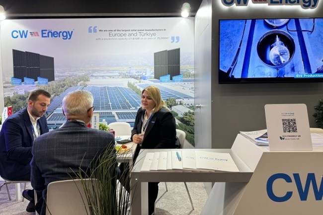 CW Enerji'den fuar çıkarması