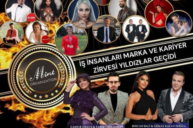 İş İnsanları Marka ve Kariyer Zirvesi'nde yıldızlar geçidi