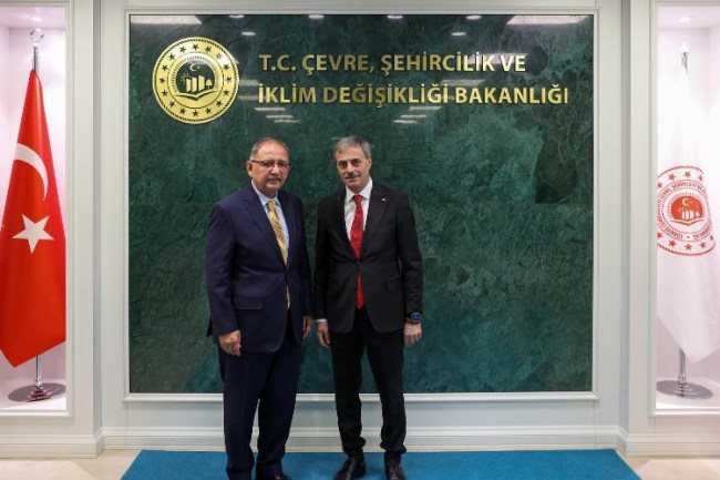 Sakarya heyeti Bakan Özhaseki ile Sakarya'yı konuştu