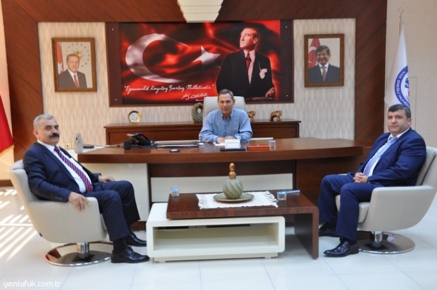 ODABAŞ'TAN BAŞKAN UYSAL'A ANLAMLI ZİYARET