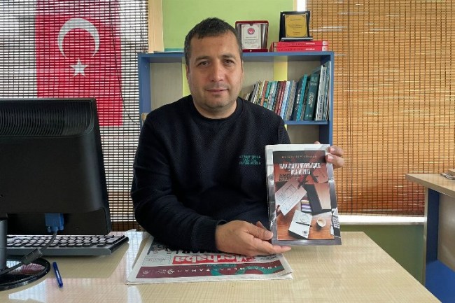 Gazeteci Büyükeken'in ilk kitabı yayınlandı