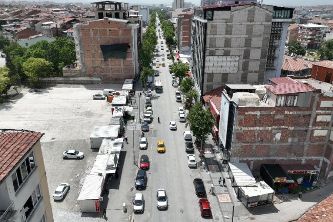 İnönü Caddesi'nde trafik akışı rahatlayacak