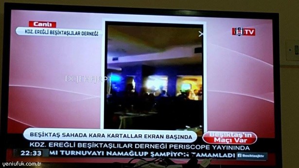 90 DAKİKA BOYUNCA CANLI YAYINLANDI!..