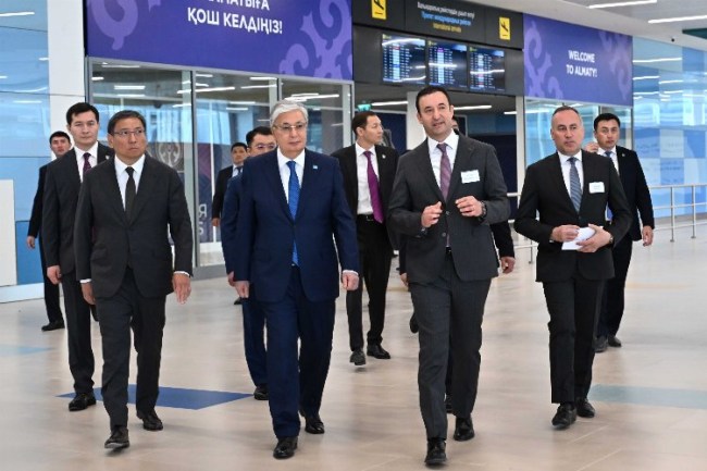 TAV Almatı'da yeni terminal açtı