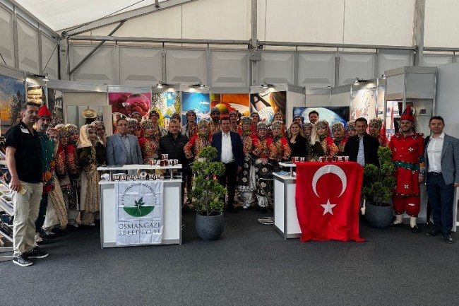 Almanya'daki festivalin yıldızı Osmangazi oldu