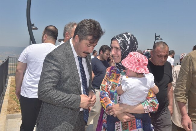 Subaşı TOKİ'lerinde hak sahipleri anahtarlarına kavuştu