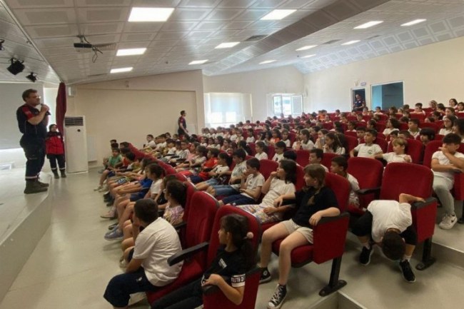 ÇAK-TİM'den miniklere farkındalık