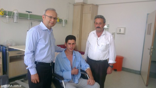 CANDAN'DAN GAZİ SEZER'E ZİYARET