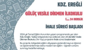 Gülüç Vesile Dikmen İlkokulu ihale süreci başladı