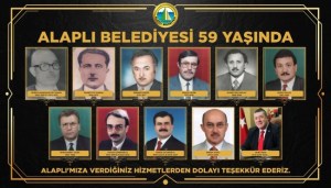 Alaplı Belediyesi 59 yaşında