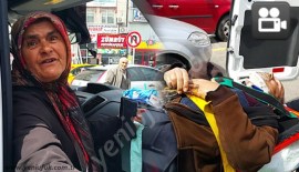 KIZGIN EŞTEN KOCASINA FIRÇA: OH OLDU SANA..