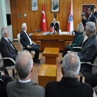 Posbıyık, Koçak'ı ziyaret etti