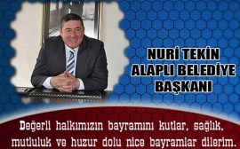NURİ TEKİN BAYRAM MESAJI..