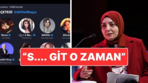 Cumhurbaşkanı Başdanışmanı Saadet Oruçtan yakışmayan tavır: “Dinlemiyorsan S. GİT”