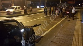 ISLAK ZEMİN KAZAYA NEDEN OLDU