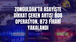 Zonguldakta Asayiş ve Güvenlik Faaliyetleri Açıklandı