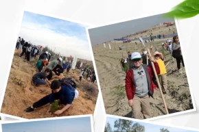 Fidanlar genç enerjiyle toprakla buluştu