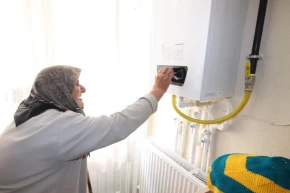 Konya Büyükşehirden doğal gaz için kombi desteği