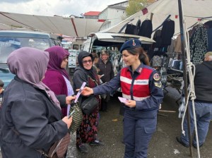 Ormanlıda Jandarmadan KADES Bilgilendirme Çalışması