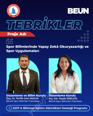 BEUNlu Akademisyenlerin Yer Aldığı Projeye TÜBİTAKtan Destek