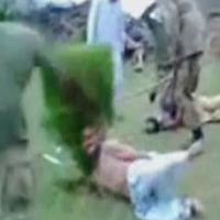 Taliban militanlarına işkence!..