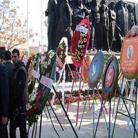 Denizli'de çelenk tartışması!..