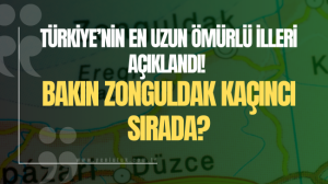 Türkiyenin en uzun ömürlü illeri açıklandı Bakın Zonguldak kaçıncı sırada