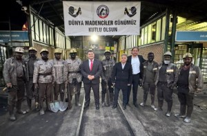 GMİS, Dünya Madenciler Gününde Üyeleriyle Bir Arada