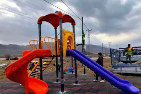 Doğanşehir Belediyesinden Güzelköye modern çocuk parkı