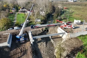 Sakarya Karapürçek ulaşımına güç katacak köprüde adım adım