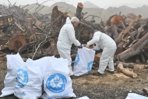 Manisada ihtiyaç sahiplerine odun desteği